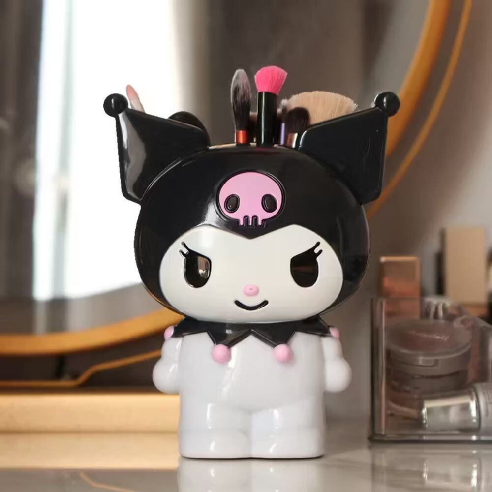 Sanrio Kuromi Makeup Brush, Pencil Pen Ornament Holder